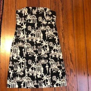 Lily Pulitzer strapless dress